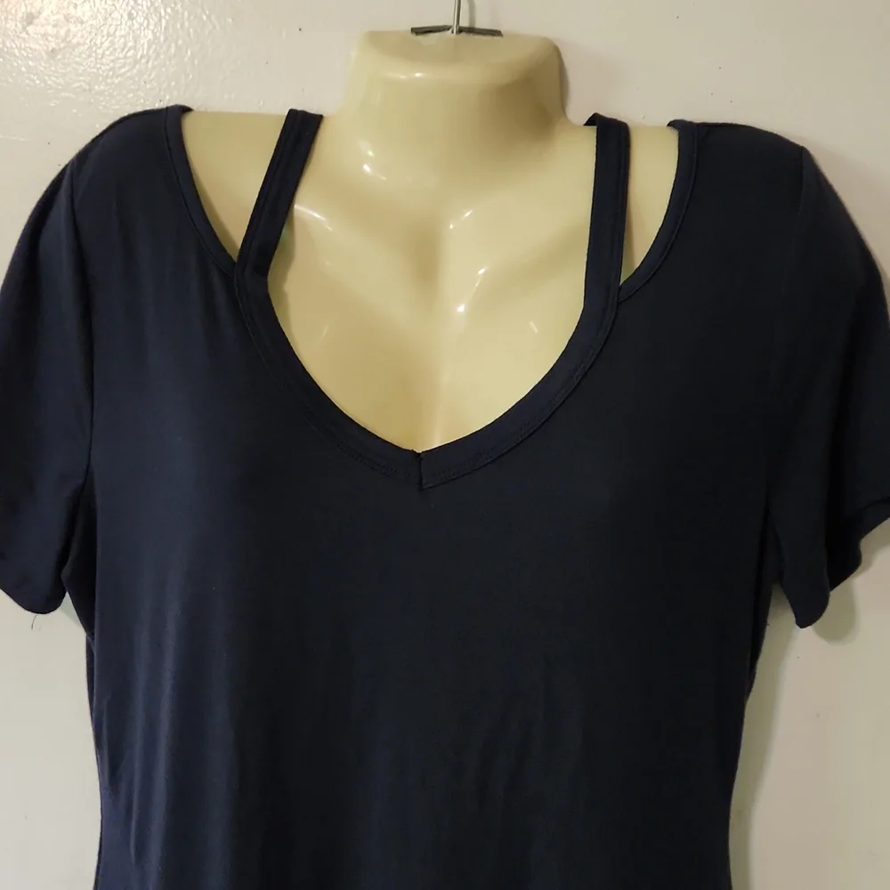 Berryou Navy Blue Dress, M - Picture 2 of 3